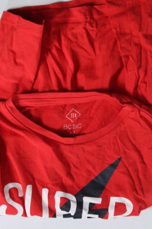 Kinder Shirt Tex, Größe 6-7y/ 122-128 cm, Farbe Rot, Preis 6,14 €
