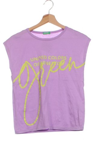 Детска блуза United Colors Of Benetton, Размер 12-13y/ 158-164 см, Цвят Лилав, Цена 10,54 лв.