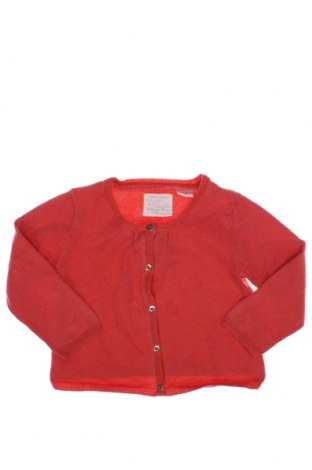 Pulover cu nasturi pentru copii Zara, Mărime 18-24m/ 86-98 cm, Culoare Roșu, Preț 20,94 Lei