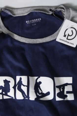 Kinder Fleece Shirt Schiesser, Größe 15-18y/ 170-176 cm, Farbe Blau, Preis € 11,13