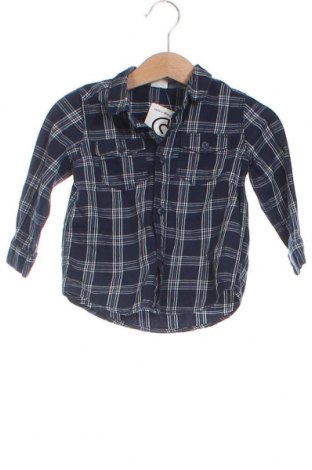 Παιδικό πουκάμισο H&M, Μέγεθος 9-12m/ 74-80 εκ., Χρώμα Μπλέ, Τιμή 3,13 €