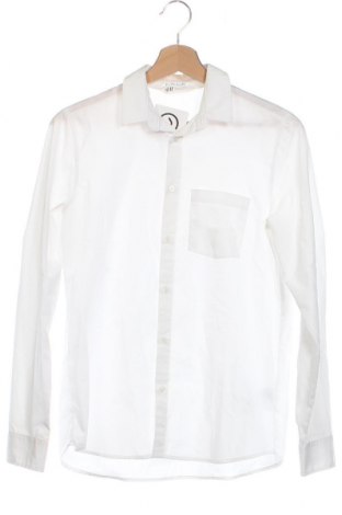 Kinderhemd H&M, Größe 13-14y/ 164-168 cm, Farbe Weiß, Preis 6,14 €