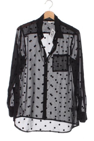 Παιδικό πουκάμισο KappAhl, Μέγεθος 14-15y/ 168-170 εκ., Χρώμα Μαύρο, Τιμή 5,45 €