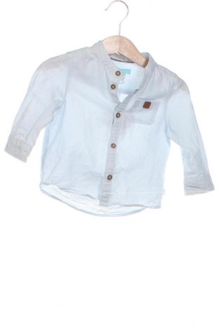 Детска риза Obaibi, Размер 9-12m/ 74-80 см, Цвят Син, Цена 6,12 лв.