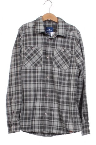 Παιδικό πουκάμισο Tom Tailor, Μέγεθος 10-11y/ 146-152 εκ., Χρώμα Γκρί, Τιμή 5,85 €