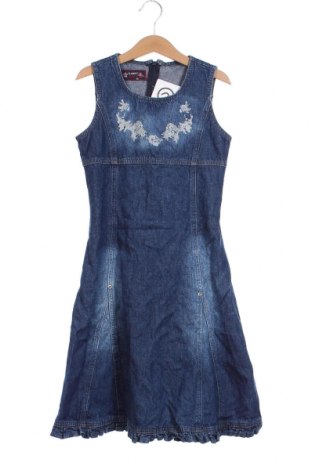 Dziecięca sukienka Claire, Rozmiar 7-8y/ 128-134 cm, Kolor Niebieski, Cena 35,86 zł