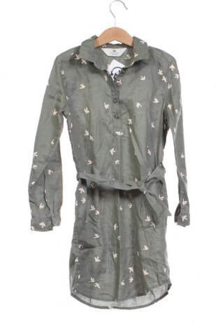 Kinderkleid H&M, Größe 6-7y/ 122-128 cm, Farbe Grün, Preis 5,64 €