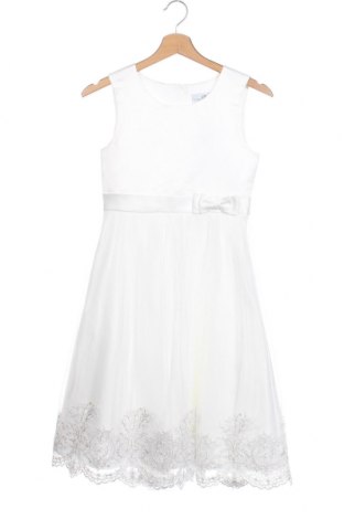 Детска рокля Happy Girls By Eisend, Размер 10-11y/ 146-152 см, Цвят Бял, Цена 35,40 лв.