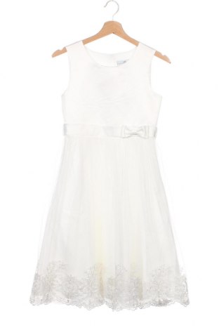 Dziecięca sukienka Happy Girls By Eisend, Rozmiar 10-11y/ 146-152 cm, Kolor Biały, Cena 110,35 zł