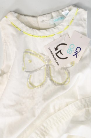 Dětské šaty  Okaidi, Velikost 9-12m/ 74-80 cm, Barva Bílá, Cena  316,00 Kč