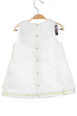 Детска рокля Okaidi, Размер 9-12m/ 74-80 см, Цвят Бял, Цена 27,93 лв.