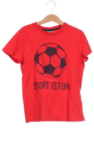 Kinder T-Shirt, Größe 7-8y/ 128-134 cm, Farbe Rot, Preis € 3,68