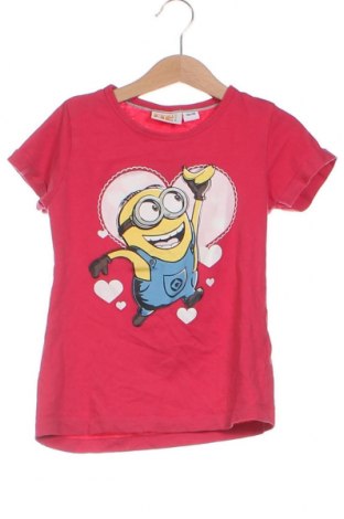 Kinder T-Shirt, Größe 4-5y/ 110-116 cm, Farbe Rosa, Preis 3,50 €
