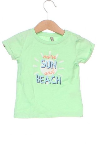 Παιδικό μπλουζάκι, Μέγεθος 9-12m/ 74-80 εκ., Χρώμα Πράσινο, Τιμή 3,50 €