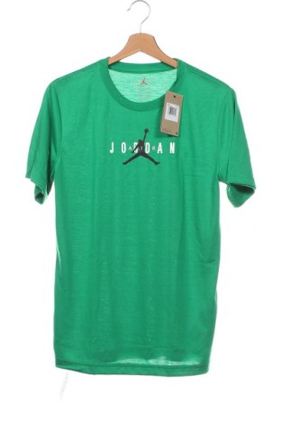 Tricou pentru copii Air Jordan Nike, Mărime 13-14y/ 164-168 cm, Culoare Verde, Preț 181,58 Lei