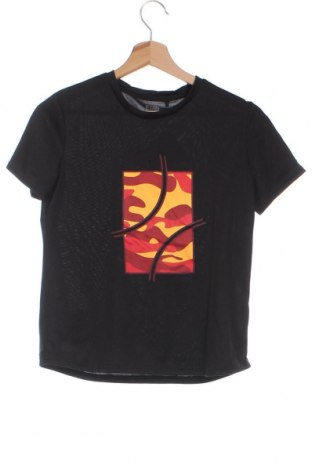 Dziecięcy T-shirt Decathlon, Rozmiar 12-13y/ 158-164 cm, Kolor Czarny, Cena 35,86 zł