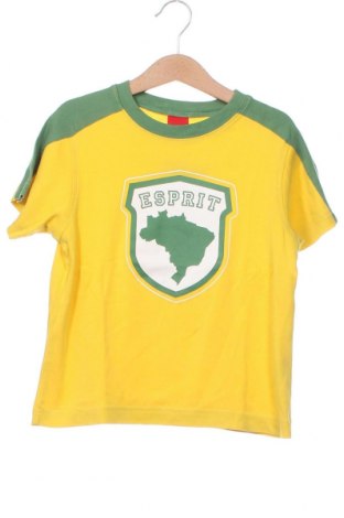 Детска тениска Esprit, Размер 5-6y/ 116-122 см, Цвят Жълт, Цена 9,38 лв.