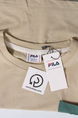 Tricou pentru copii FILA, Mărime 15-18y/ 170-176 cm, Culoare Bej, Preț 73,82 Lei