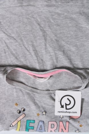Kinder T-Shirt H&M, Größe 6-7y/ 122-128 cm, Farbe Grau, Preis 6,00 €