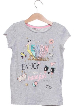 Kinder T-Shirt H&M, Größe 6-7y/ 122-128 cm, Farbe Grau, Preis € 3,60