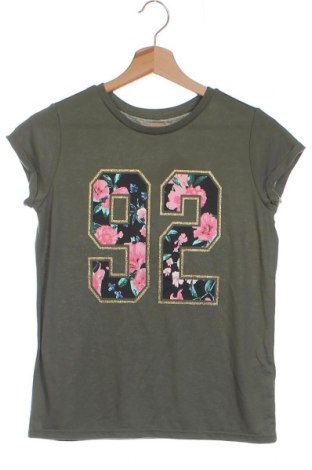 Dziecięcy T-shirt H&M, Rozmiar 12-13y/ 158-164 cm, Kolor Zielony, Cena 16,55 zł
