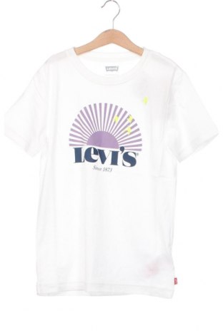 Детска тениска Levi's, Размер 8-9y/ 134-140 см, Цвят Бял, Цена 30,60 лв.