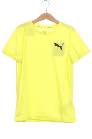 Tricou pentru copii PUMA, Mărime 9-10y/ 140-146 cm, Culoare Galben, Preț 134,21 Lei