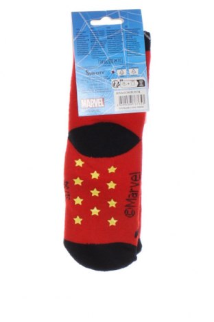 Kinder Socken Marvel, Größe 7-8y/ 128-134 cm, Farbe Rot, Preis € 10,28
