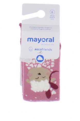 Dětské ponožky  Mayoral, Velikost 5-6y/ 116-122 cm, Barva Růžová, Cena  139,00 Kč