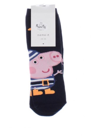 Детски чорапи Name It, Размер 5-6y/ 116-122 см, Цвят Син, Цена 17,60 лв.