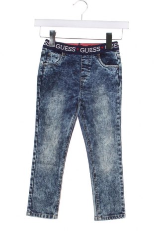 Dziecięce jeansy Guess, Rozmiar 5-6y/ 116-122 cm, Kolor Niebieski, Cena 224,54 zł