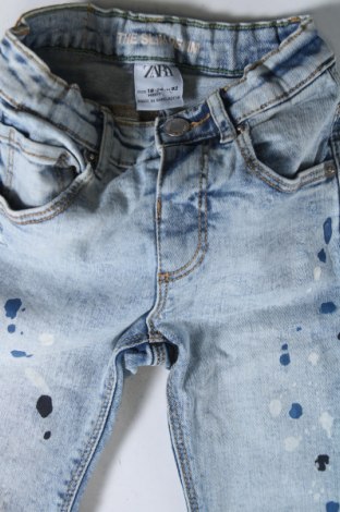Dziecięce jeansy Zara, Rozmiar 18-24m/ 86-98 cm, Kolor Niebieski, Cena 50,87 zł