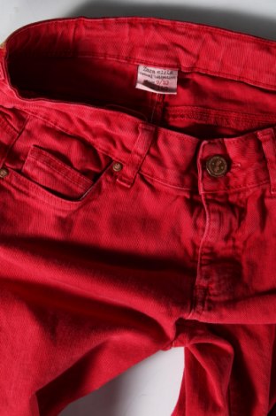 Dětské džíny  Zara, Velikost 9-10y/ 140-146 cm, Barva Červená, Cena  122,00 Kč