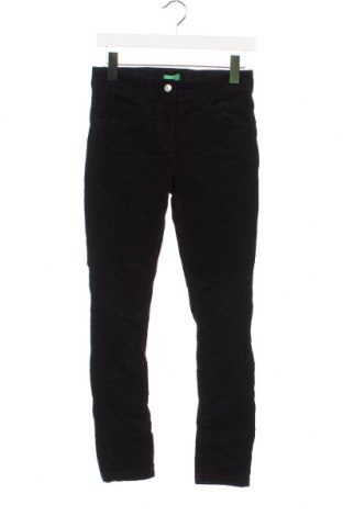 Pantaloni de catifea reiată, pentru copii United Colors Of Benetton, Mărime 12-13y/ 158-164 cm, Culoare Negru, Preț 19,74 Lei