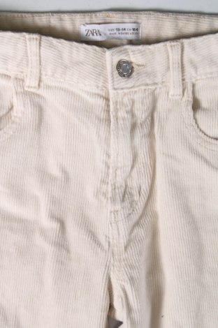 Παιδικό κοτλέ παντελόνι Zara, Μέγεθος 13-14y/ 164-168 εκ., Χρώμα Εκρού, Τιμή 5,98 €