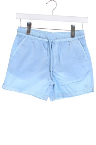 Pantaloni scurți pentru copii Guess, Mărime 11-12y/ 152-158 cm, Culoare Albastru, Preț 99,47 Lei