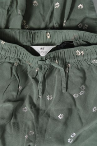 Dziecięce spodnie H&M, Rozmiar 9-10y/ 140-146 cm, Kolor Zielony, Cena 23,36 zł