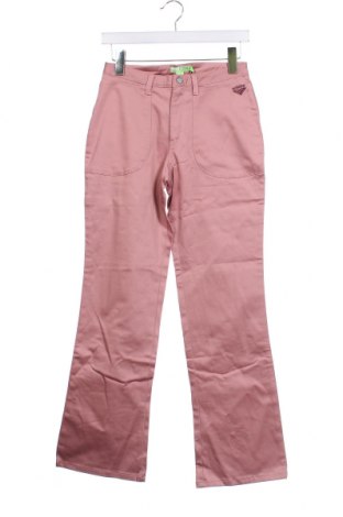 Детски панталон Quiksilver, Размер 15-18y/ 170-176 см, Цвят Розов, Цена 47,50 лв.