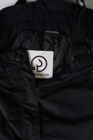 Детски панталон за зимни спортове Crivit, Размер 10-11y/ 146-152 см, Цвят Черен, Цена 18,00 лв.