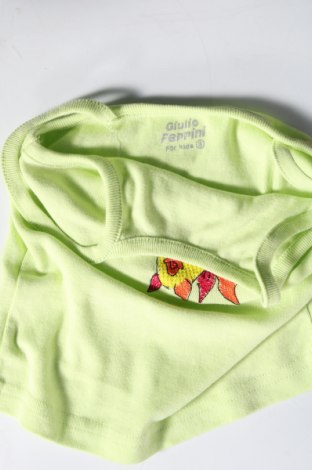 Μπλουζάκι αμάνικο παιδικό, Μέγεθος 3-4y/ 104-110 εκ., Χρώμα Πράσινο, Τιμή 2,76 €
