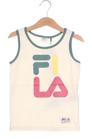 Μπλουζάκι αμάνικο παιδικό FILA, Μέγεθος 4-5y/ 110-116 εκ., Χρώμα Εκρού, Τιμή 9,20 €