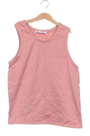 Μπλουζάκι αμάνικο παιδικό Zara, Μέγεθος 13-14y/ 164-168 εκ., Χρώμα Ρόζ , Τιμή 3,42 €