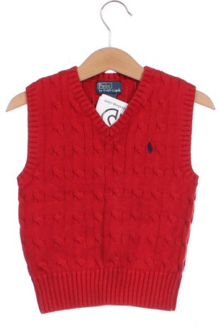 Детски пуловер Polo By Ralph Lauren, Размер 18-24m/ 86-98 см, Цвят Червен, Цена 36,72 лв.