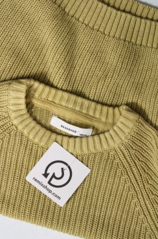 Dziecięcy sweter Reserved, Rozmiar 7-8y/ 128-134 cm, Kolor Zielony, Cena 19,42 zł