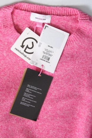 Детски пуловер Vero Moda, Размер 12-13y/ 158-164 см, Цвят Розов, Цена 20,70 лв.