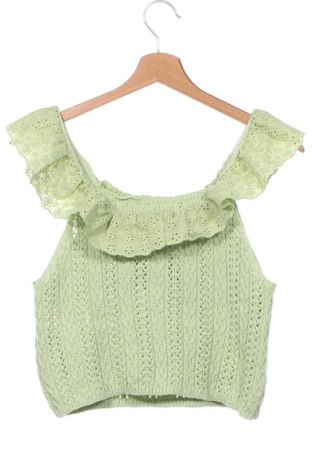 Pulover pentru copii Zara, Mărime 13-14y/ 164-168 cm, Culoare Verde, Preț 24,49 Lei