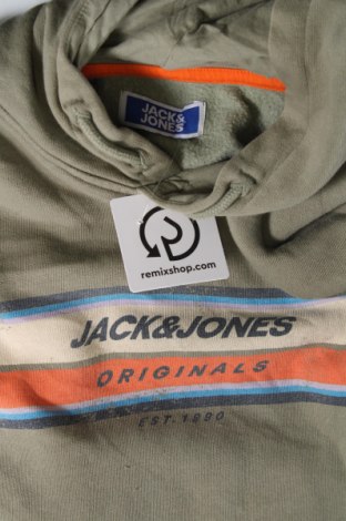 Gyerek sweatshirt Jack & Jones, Méret 15-18y / 170-176 cm, Szín Zöld, Ár 2 283 Ft