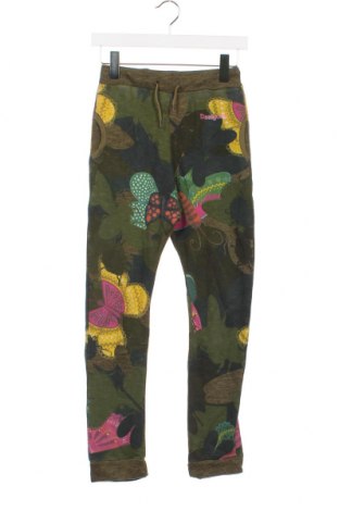 Pantaloni de trening, pentru copii Desigual, Mărime 10-11y/ 146-152 cm, Culoare Verde, Preț 230,67 Lei
