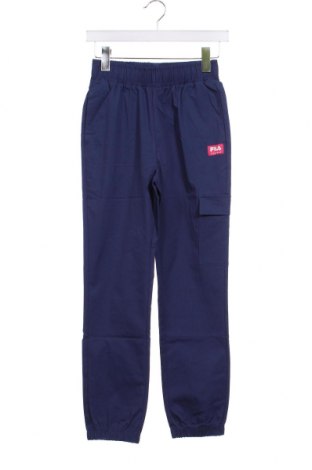 Pantaloni de trening, pentru copii FILA, Mărime 10-11y/ 146-152 cm, Culoare Albastru, Preț 163,29 Lei