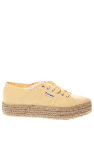 Espadrilles Superga, Größe 39, Farbe Gelb, Preis 14,99 €